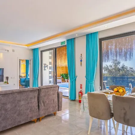Private Sahin-2 Pool Heater Available Villa Kas